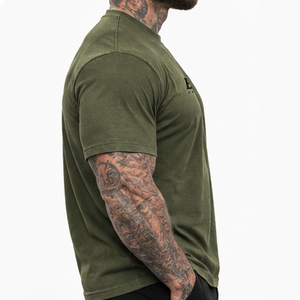 Custom Gym Performance <b>T</b>-<b>shirts</b> Moisture Wicking Dry Fit Anti Bacterial Mens Workout Training Sports Tee OEM ODM Men Gym <b>Shirt</b> - Product Image 4