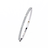 Bracelet tennis en argent 925 pour femme, serti de moissanite taille marquise, style classique pour mariage