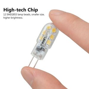 G4 12SMD <b>LED</b> Bulbs 10pcs Dimmable Warm White 2835 <b>LED</b> Replacement DC 12V for <b>Lighting</b> Fixtures - Product Image 2