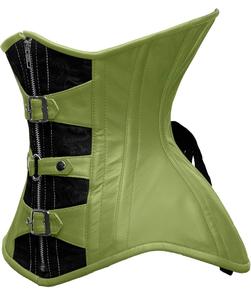 Corsets vintage pour femmes, sexy, gainants, respirants, en cuir moderne, pour grandes tailles - Product Image 2