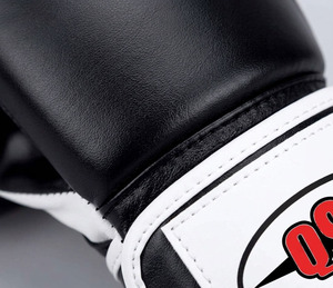 Guantes Profesionales de Boxeo de Cuero para Entrenamiento MMA, Resistentes, con Nudillos Acolchados, Transpirables, Correa de Muñeca Ajustable con Cierre de Gancho y Bucle - Product Image 2