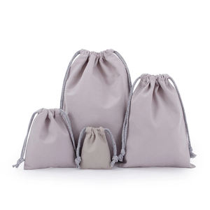 กระเป๋าเป้สะพายหลังแบบเชือกผูก โพลีเอสเตอร์กันน้ำ คุณภาพสูง สไตล์ทันสมัย พิมพ์โลโก้ตามสั่ง เหมาะสำหรับกีฬาและเป็นของขวัญ - Product Image 4