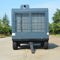 Compresor de Aire Portátil Diésel de Tornillo de Alta Presión Yuchai de 20m³, 700 CFM, Motor Refrigerado por Agua, 191KW, Colombia