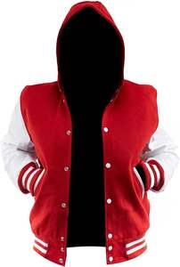 Chaqueta Varsity de Invierno para Mujer, Precio al por Mayor, Cuello Alto, Casual, Personalizada, 100% Poliéster, Forro Polar Resistente al Viento - Product Image 2