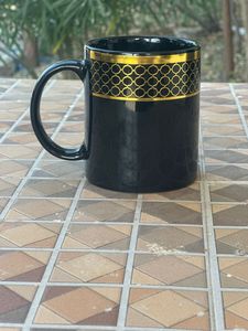 Oriental Ceramic <b>Mug</b> Set With Gold Floral Pattern 6 Pieces In Grid <b>Box</b> For Gift - Product Image 2