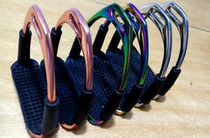 Estribos de Acero de Seguridad Multicolores Arcoíris 2024 con la Mejor Calidad - Product Image 3