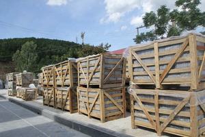 Meilleures ventes : Pavés en pierre bleue sablée, pierre calcaire naturelle pour aménagement paysager moderne, dalles de sol extérieures durables - Product Image 5