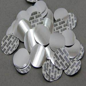 Nuevas tapas autoadhesivas de aluminio 2026, insertos sensibles a la presión, juntas selladoras antiderrame de 100 ml, tamaños personalizables para - Product Image 2