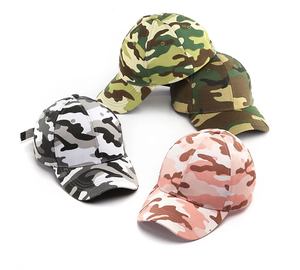 Gorra de Béisbol de Camuflaje Personalizada, 6 Paneles, Ajustable, Unisex, Tela Twill, Casual, para Exteriores, con Logotipo en el Panel Frontal - Product Image 6