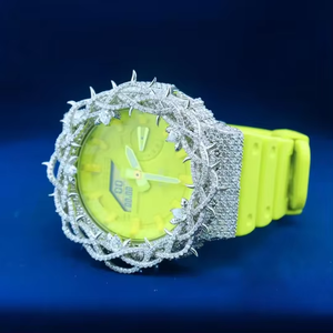 Reloj de Acero Inoxidable de 41 mm con Esfera Azul, Cristal de Zafiro, Cuarzo, Resistente al Agua hasta 10 Bares, Fecha Automática, Múltiples Zonas Horarias, Unisex, de Lujo - Product Image 2