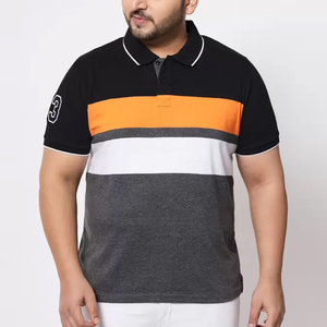 Camiseta de hombre 100% algodón, de moda, 2 colores, transpirable, de secado rápido, con logo impreso digitalmente personalizado, estilo hip hop, polo. - Product Image 1