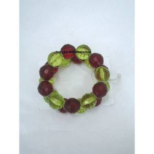 Anillos de Servilleta Decorativos Redondos con Cuentas de Cristal Multicolores de Calidad Duradera para Restaurantes, Hoteles y Servicios de Catering - Product Image 1