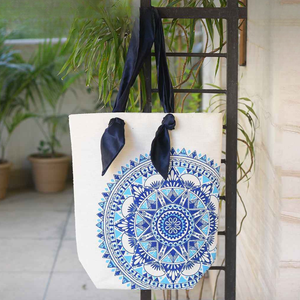 Bolsa de Mano Ecológica para Mujer, Nueva Bolsa de Compras Vegana de Yute, Bolsas de Lona - Product Image 4