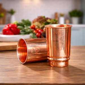 Dernier modèle, nouveau design, verre à vin en cuivre pur, taille personnalisée, verre à vin pour la maison et les mariages - Product Image 6
