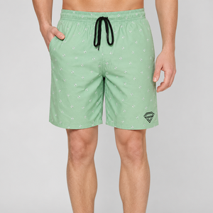 Wholesale Custom <b>Mens</b> Printed Board Shorts Quick Dry Summer Beach Wear Swimming <b>Trunks</b> Manufacturer OEM ODM Supplier - Product Image 1