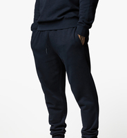 Ensemble de sweat-shirts noirs pour homme Yourbrand, col rond, en molleton, décontracté, pour l'automne, impression par transfert thermique, logo en lettres sur le devant