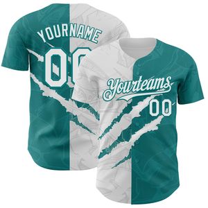 Camiseta de Béisbol Personalizada para Club, Sublimación Completa con Botones, Ropa de Equipo, Manga Corta, Antibacteriana - Product Image 3