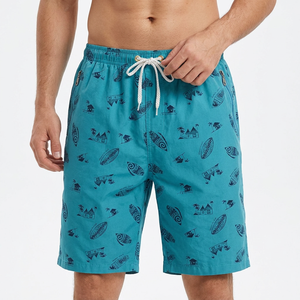 Men's Printed Board <b>Shorts</b> Quick Dry Drawstring Waist Casual <b>Swimwear</b> <b>with</b> Pockets - Product Image 5