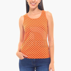 Camiseta sin Mangas Casual para Mujer, Último Modelo en Venta, 100% Algodón, Transpirable, de Secado Rápido, con Logotipo Frontal, Ropa Deportiva para Gimnasio - Product Image 3