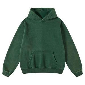 ผู้ผลิตชาวปากีสถาน เสื้อฮู้ดดี้ผ้าฝ้าย 100% สำหรับฤดูหนาว สไตล์วินเทจฟอกสีแบบทำเก่า สำหรับผู้ชาย-ปรับแต่งได้ คุณภาพดีที่สุด แห้งเร็ว - Product Image 2