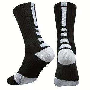 Hot Sale Non-slip Breathable <b>Running</b> Basketball Ultra-Thick Padded Athletic Crew Sports <b>Socks</b> - Product Image 4