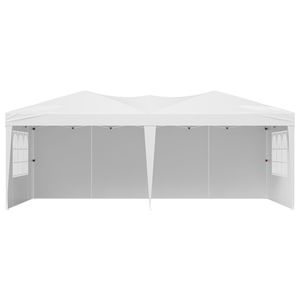 Gazebo Portatile Istantaneo 10 X 20 FT con 3 Pareti Laterali e 2 Finestre Ventilate, Tenda Pop-Up Regolabile in Altezza - Product Image 1