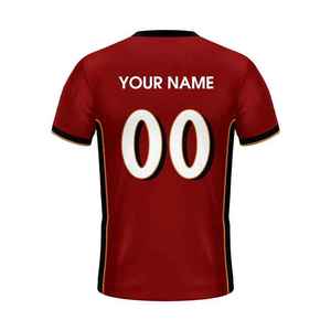 Nouveau maillot de football américain personnalisé en gros, polyester de haute qualité, style rétro streetwear, vêtements de sport pour hommes - Product Image 3