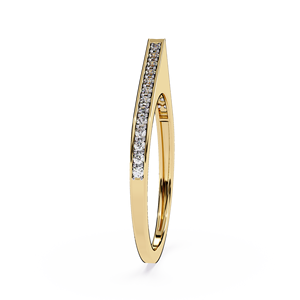 Bague d'éternité en argent sterling 925 avec moissanite, bande de diamants taille ronde, bijoux de mariage pour femme - Product Image 6