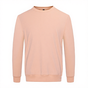 Sweat-shirt pour homme en tissu French Terry, uni, décontracté, manches longues, coupe athlétique, vêtements de plein air pour homme, nouveauté - Product Image 5