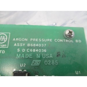 แผงควบคุมแรงดันอาร์กอน Varian B684037-00C - อุปกรณ์และอะไหล่เซมิคอนดักเตอร์ระดับโลกที่เชื่อถือได้ - Product Image 1
