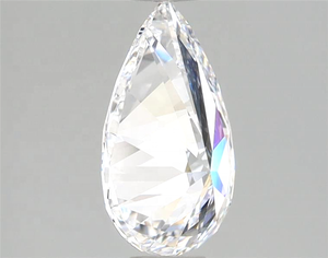 เพชรทรงลูกแพร์ธรรมชาติ รับรองโดย GIA ความใส VVS สี DEF คุณภาพเยี่ยม ทรงบริลเลียนท์คัท คุณภาพสูง สำหรับทำเครื่องประดับ - Product Image 2