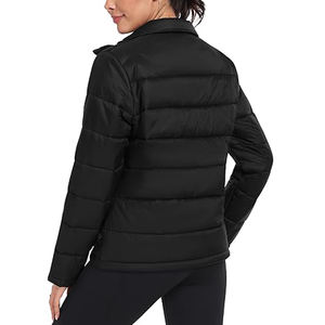 Chaquetas Acolchadas con Logotipo Personalizado al por Mayor, Nueva Ropa de Invierno, Chaquetas Acolchadas de Manga Larga para Mujer - Product Image 2