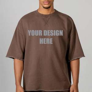 Camisetas Personalizadas para Hombre de Primera Calidad, 100% Algodón, 300gsm, con Bordado y Servicio OEM - Product Image 2