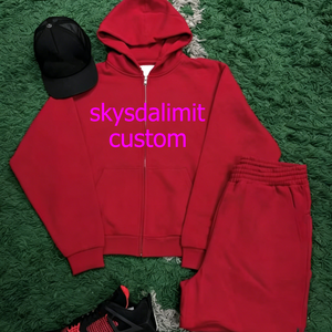เสื้อฮู้ดดี้ VVS High Street รุ่น Unisex ผ้าคอตตอนหนานุ่ม สไตล์สตรีทแวร์ วินเทจ พิมพ์ลายพัฟฟ์ สำหรับฤดูใบไม้ร่วง ดีไซน์เนอร์แบรนด์ มีสินค้าพร้อมส่ง ขายส่ง - Product Image 1
