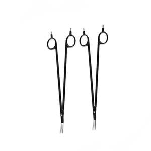 Tijeras Quirúrgicas Bipolares Manuales de Acero Inoxidable de 8 Pulgadas con Hoja Curva, Antiadherentes y Reutilizables para Coagulación - Product Image 6