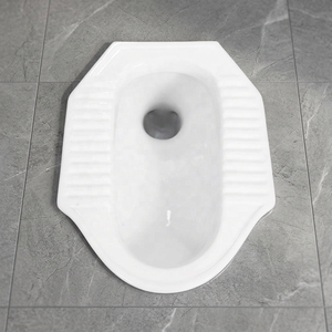 Asian Style Eastern <b>Ceramic</b> Squatting <b>Pan</b> Orissa WC Toilet Floor Mount Porcelain Sanitary Ware For Export - Product Image 4