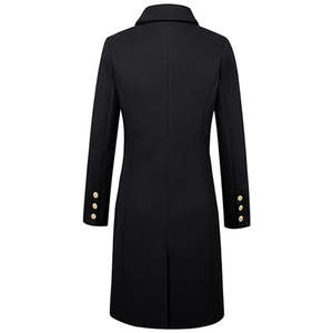 Manteaux élégants pour femmes en cuir véritable sur mesure, longs, en polyester, imperméables, respirants, pour l'extérieur - Product Image 1