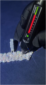 Colgantes de Lujo Personalizados de Fábrica con Letras de Plata S925, Oro Sólido de 9k, 10k, 14k, 18k, y Diamantes Moissanita VVS - Product Image 3