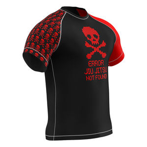 Rashguard personnalisé sublimé pour BJJ, hommes, femmes, enfants, manches longues, manches courtes, MMA, fitness, vente en gros, séchage rapide, antidérapant, personnalisé OEM - Product Image 4