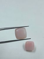 Opale de couleur rose naturelle, forme coussin, pierre précieuse opale, 6,99 carats, 10,20 mm