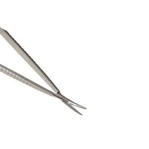 Ciseaux à ressorts droits en argent, à pointe fine, pour ophtalmologie, microchirurgie, instrument chirurgical de précision - Product Image 4