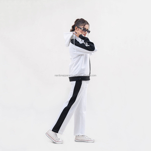 Nardon Apparel New PakistanWomen's Fashion Casual Traje de 2 piezas Venta al por mayor Ropa de otoño Señoras Sólido Grueso Mujeres Chándales - Product Image 2