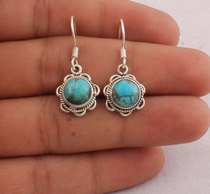 Wholesale Shree Jaipur <b>Silver</b> 925 Sterling <b>Silver</b> Bezel Set Crystal Drop <b>Earrings</b> Handmade Vintage Water Drop Engagement <b>Dangle</b> - Product Image 1