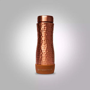Minimal Style <b>Copper</b> <b>Drinking</b> <b>Bottle</b> Modern Hydration Drinkware for Contemporary Homes Offices and Retail - Product Image 6