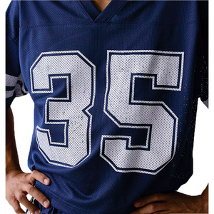 Maillot de football américain respirant à manches courtes pour l'été, imprimé numériquement, unisexe adulte, pour hommes - Product Image 6