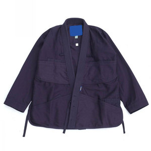 Kimono de Judo Unisex Azul Oscuro, Poliéster/Algodón 280g, Corte Regular, Duradero, Transpirable, Elástico, Ropa de Artes Marciales para Adultos, Teñido Liso - Product Image 6