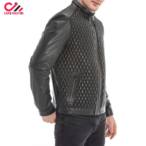 New Arrival Fashionable Outdoor Clothing Winter Cowhide <b>Leather</b> <b>Jacket</b> Men Clothing Regular <b>Long</b> Sleeves Cowhide <b>Leather</b> <b>Jacket</b> - Product Image 5