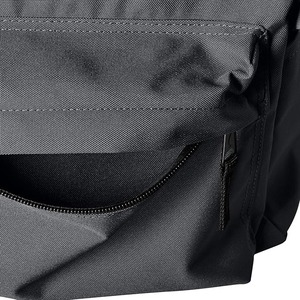 Basics Classic School <b>Backpack</b> with Multiple Compartments, Sturdy Construction, Adjustable <b>Straps</b> - Grey - Product Image 4