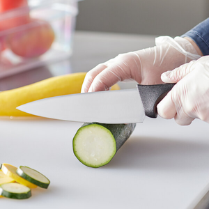 Couteau de chef de qualité supérieure pour les cuisines domestiques et professionnelles, avec lame tranchante pour couper, hacher, trancher en biais et réaliser les tâches culinaires quotidiennes - Product Image 6