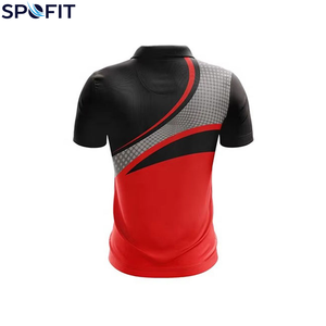 Polo homme sur mesure avec design personnalisé, 100% polyester, séchage rapide, respirant, service OEM et ODM, polo homme personnalisé - Product Image 3